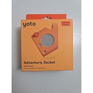 Yoto Adventure Jacket (3rd Generation) - Fruit Punch Orange - NEW